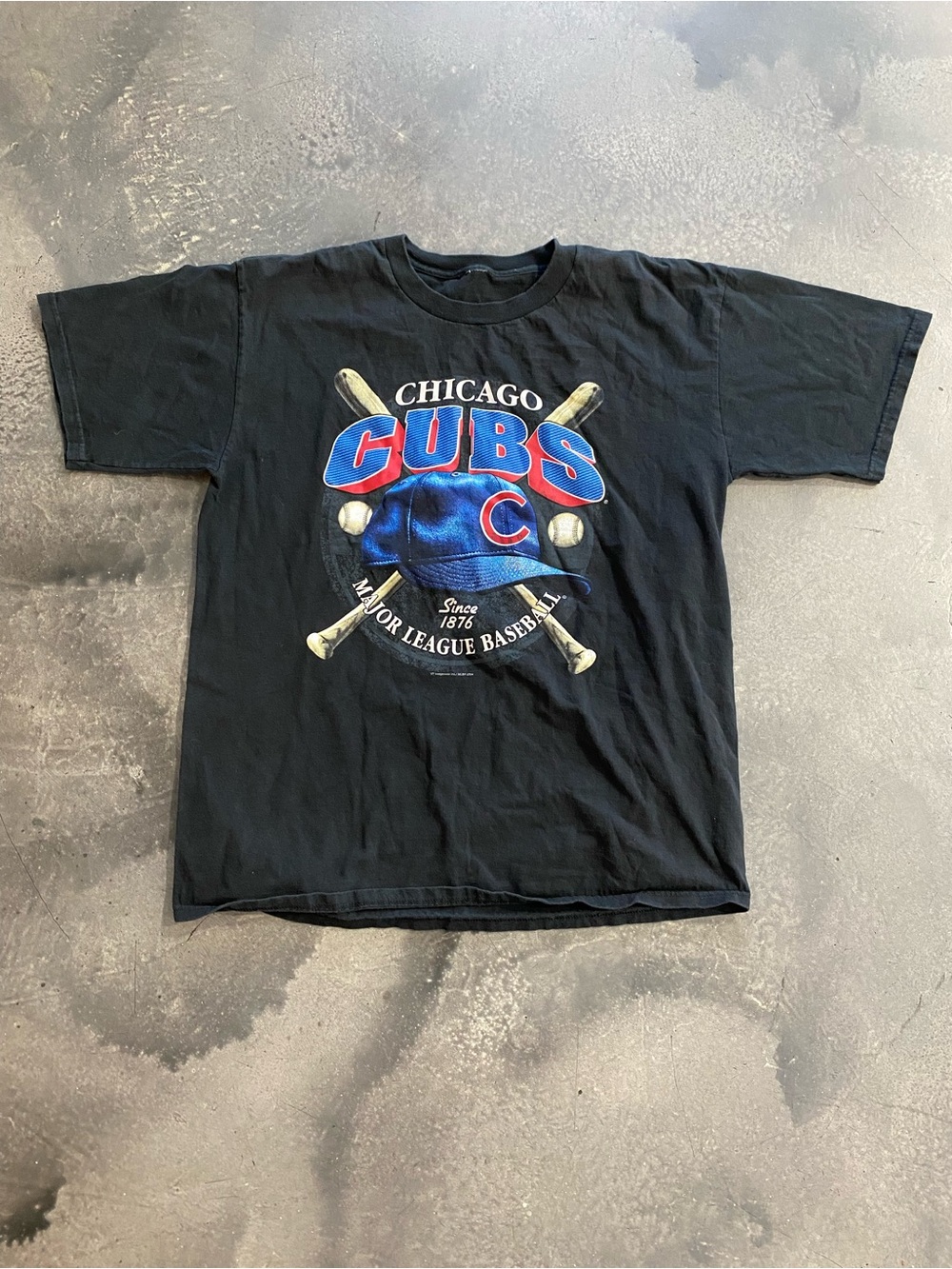 Chicago Cubs 2004 Major League Baseball Graphic T-shirt Black Sz L Mens
Jun A-2
